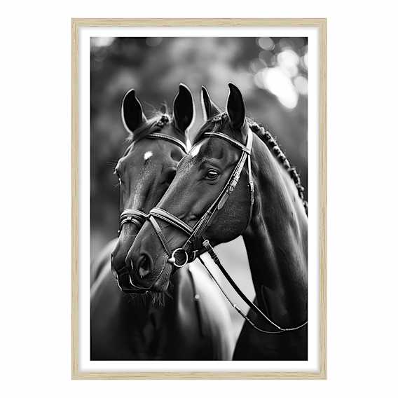 Moonbound Framed Print in 95 x 133cm