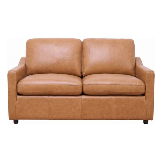 Mokum 2 Seater Sofa in Urbane Leather Light Brown