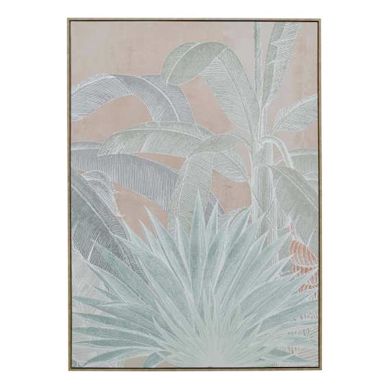 Natural Botanical Design 2 Box Framed Canvas in 103 x 143cm