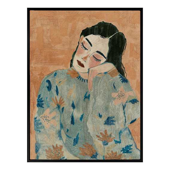 Naomi Box Framed Canvas in 63 x 93cm