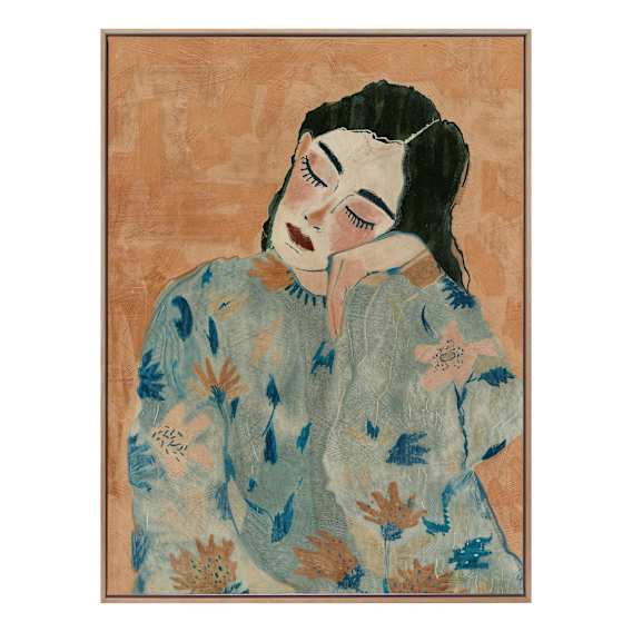 Naomi Box Framed Canvas in 78 x 103cm