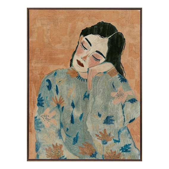 Naomi Box Framed Canvas in 123 x 163cm