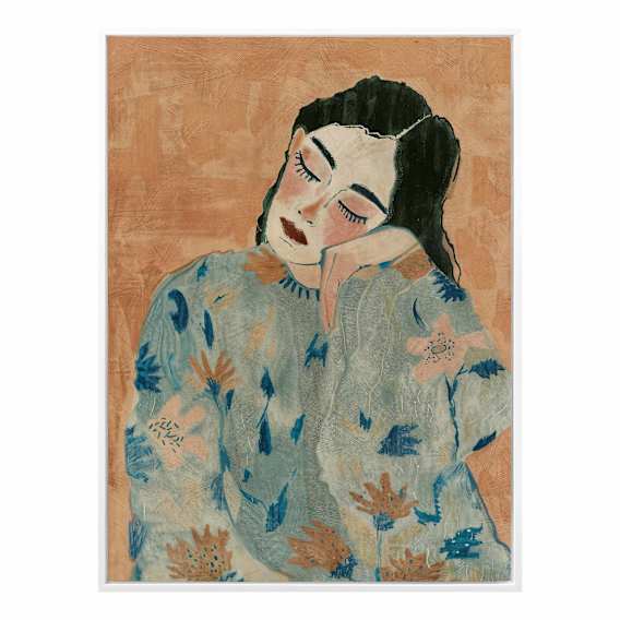 Naomi Box Framed Canvas in 93 x 123cm