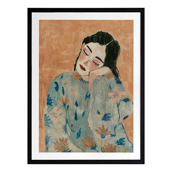 Naomi Framed Print in 55 x 70cm