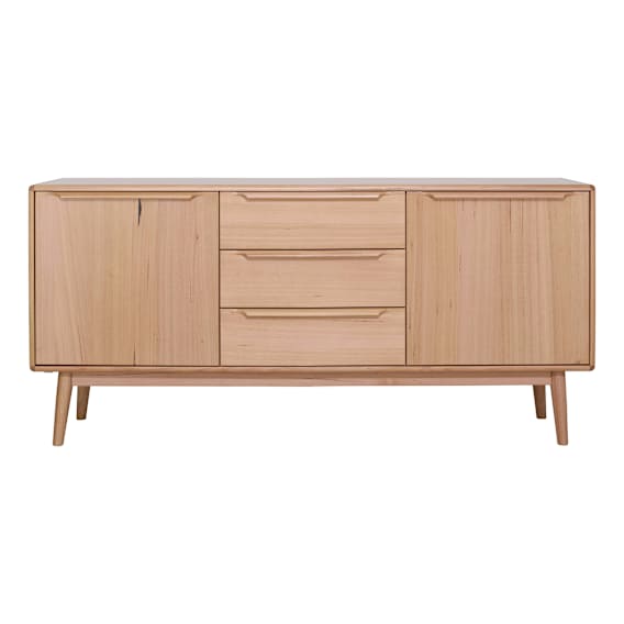 Nelson Buffet 165cm in Messmate Clear