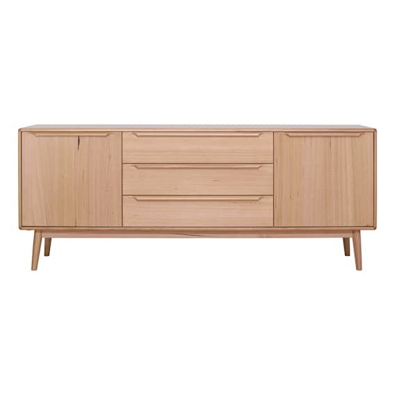 Nelson Buffet 200cm in Messmate Clear