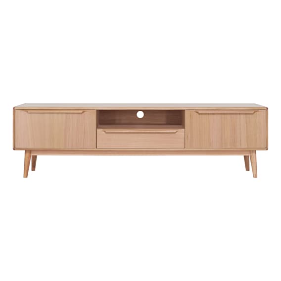 Nelson Entertainment Unit 175cm in Messmate Clear