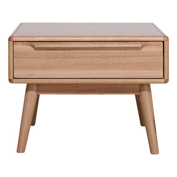 Nelson Side Table 60cm in Messmate Clear