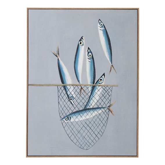 Netted Box Framed Canvas in 60 x 80cm