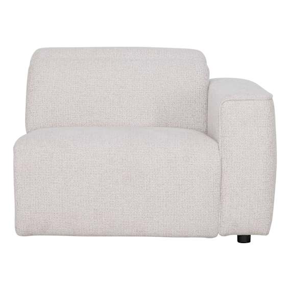 Nevada Sofa End Recliner RHF in Domino Marshmallow