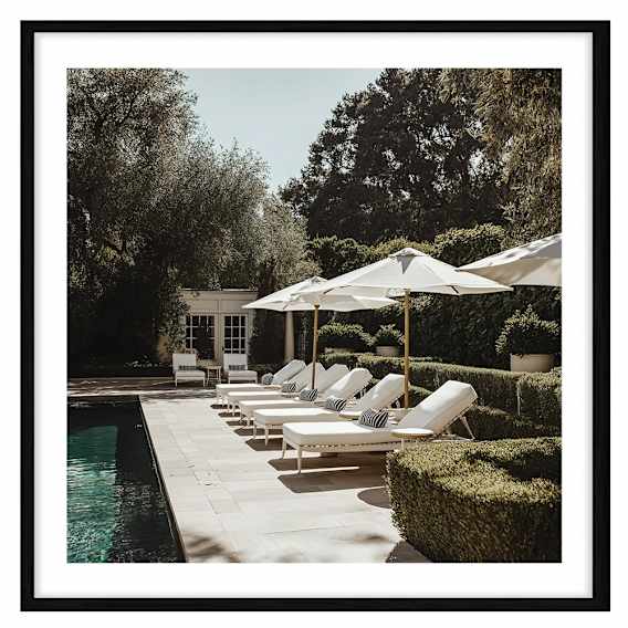 Normanby Framed Print in 95 x 95cm