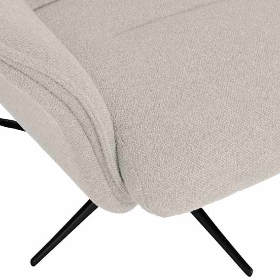 Manual Recliner + Ottoman Material and Finishes