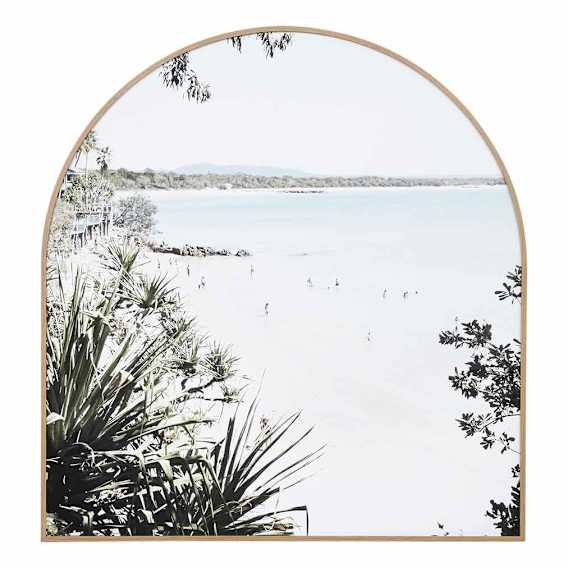 Noosa Box Framed Canvas in 80 x 85cm