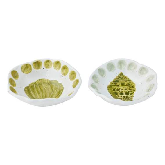Normandy Dish Set of 2 in Forest