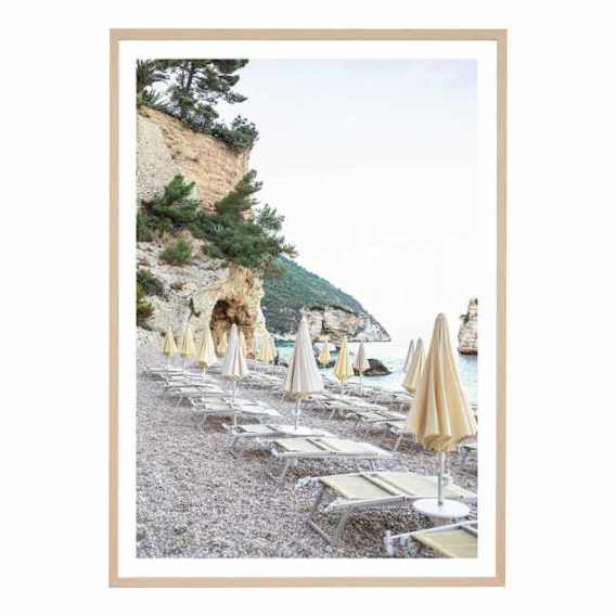 Ocean Oasis Framed Print in 33 x 45cm