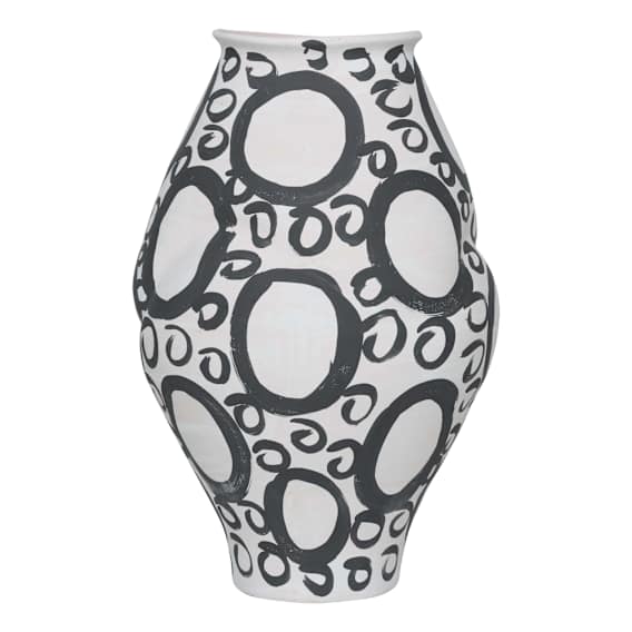Orbit Vase 31x47.5cm in Black