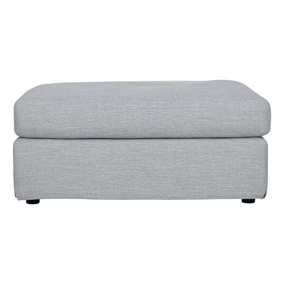 Paloma Ottoman in FLW Grey