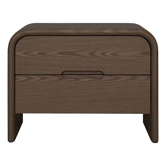 Paris Bedside Table in Dark Walnut