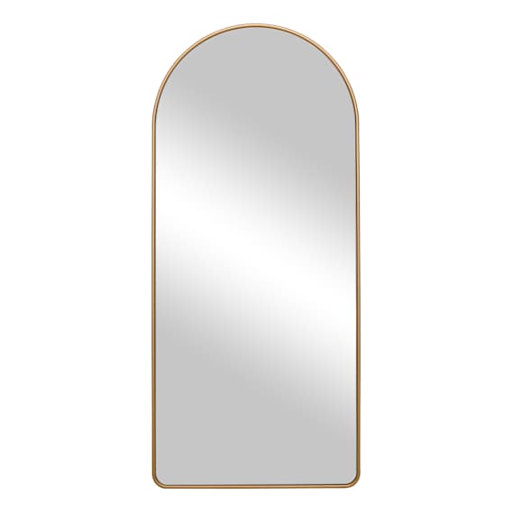 Penny Arch Leaner Mirror 80x180cm in Gold