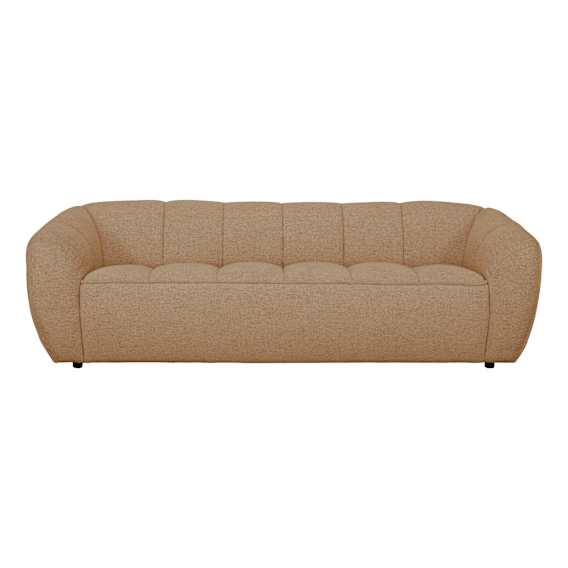 Phoebe 3 Seater Sofa in Lola Mushroom