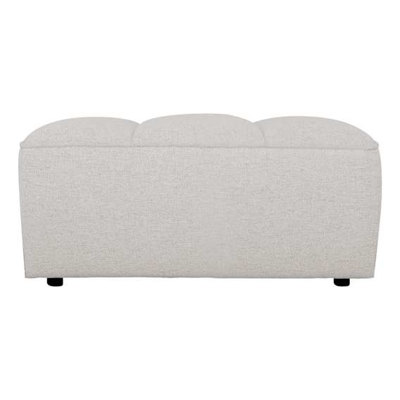 Phoebe Ottoman in Lola Glacier