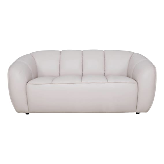 Phoebe 2 Seater Sofa in Leather Frost