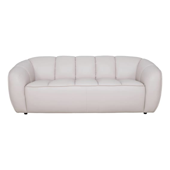 Phoebe 2.5 Seater Sofa in Leather Frost
