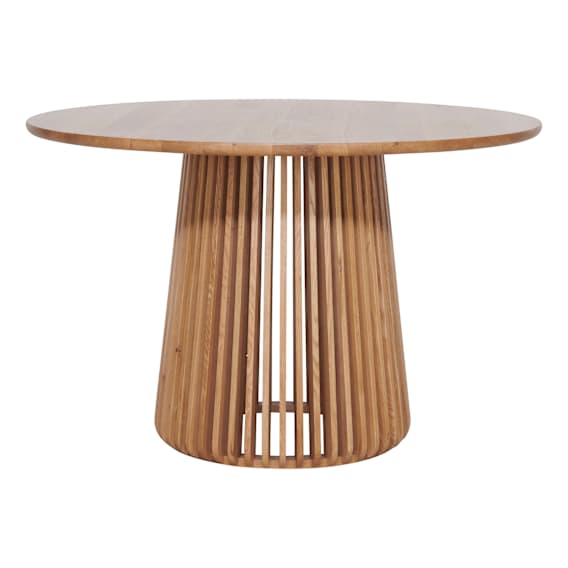 Pila Round Dining Table 120cm in American Oak