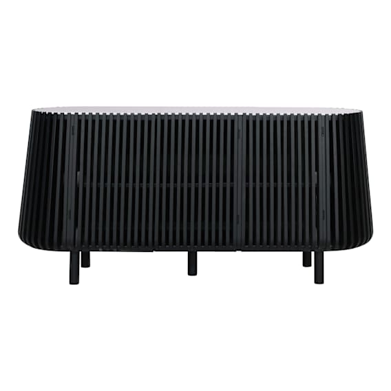 Pila Buffet 60cm in Carrara Marble / Black