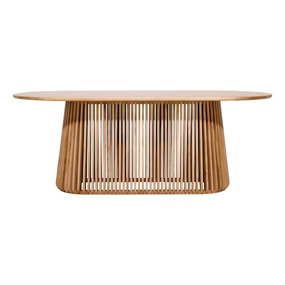 Pila Oval Dining Table 220cm in American Oak