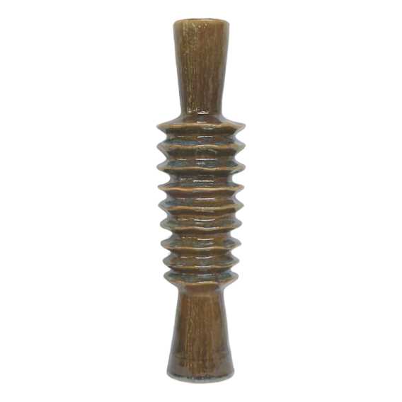 Piero Vase Large 12.5x51cm in Olive