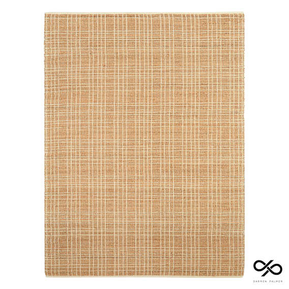 Plaid Rug 240x330cm in Sandstone