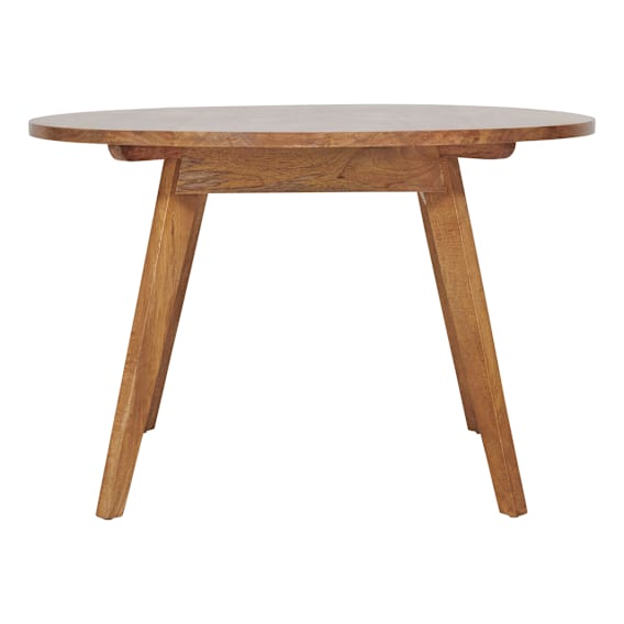 Porto Round Dining Table 150cm in Clear