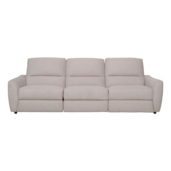 Portland 3 Seater Recliner Sofa in Belfast Beige