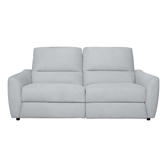 Portland 2 Seater Recliner Sofa in Belfast Grey