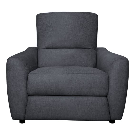 Portland Recliner Armchair in Belfast Charcoal