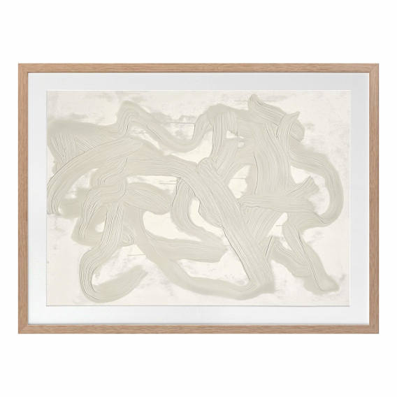 Poetry Motion Design 2 Landscape Framed Print in 84 x 68cm