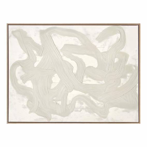 Poetry Motion Design 2 Landscape Box Framed Canvas in 103 x 78cm