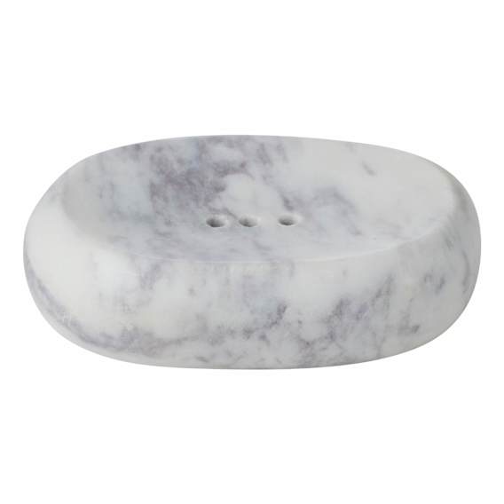 Pyke Soap Dish 12x3.5cm in White