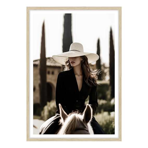 Quiet Reign Framed Print in 95 x 133cm