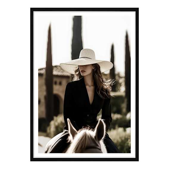 Quiet Reign Framed Print in 103 x 143cm