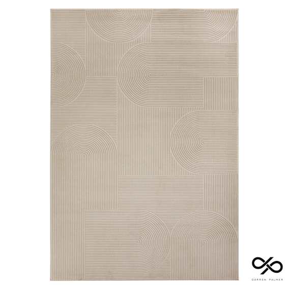 Raking Rug 200x290cm in Linen