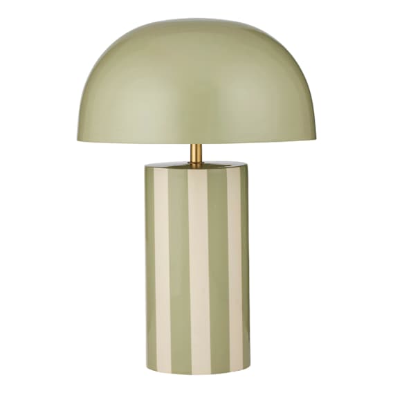 Raya Table Lamp 30x41cm in Sage / Ivory