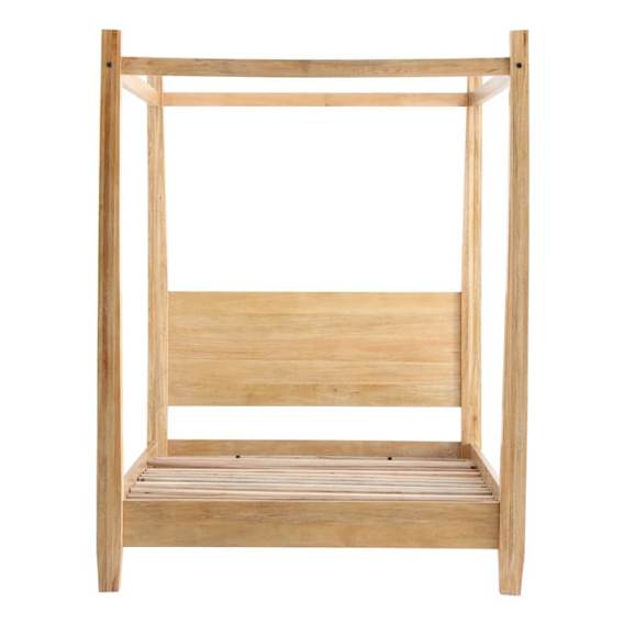 Retreat Queen Bed Frame in Clear Lacquer