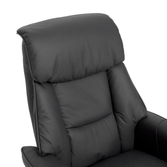 Manual Recliner + Ottoman Material and Finishes