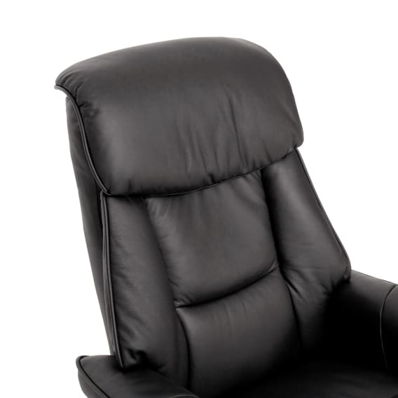 Manual Recliner + Ottoman Material and Finishes