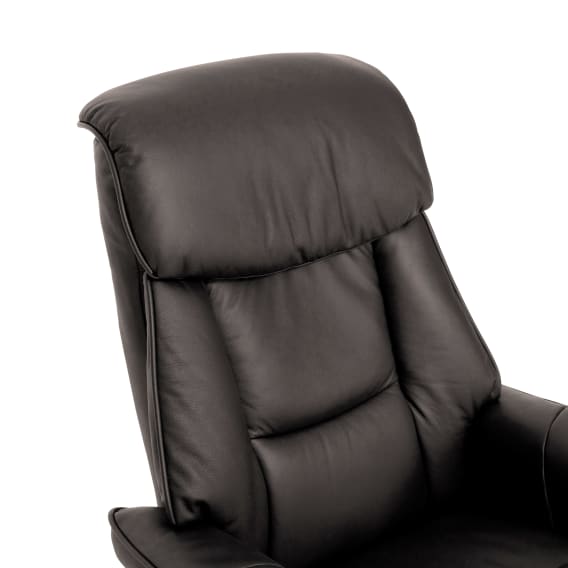 Manual Recliner + Ottoman Material and Finishes