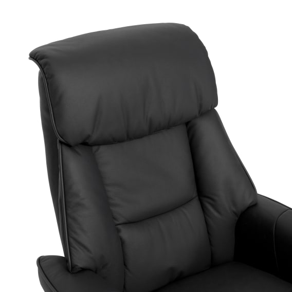Manual Recliner + Ottoman Material and Finishes