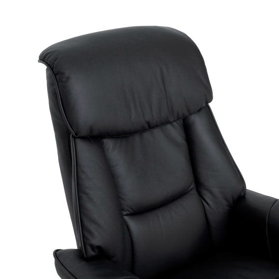 Manual Recliner + Ottoman Material and Finishes