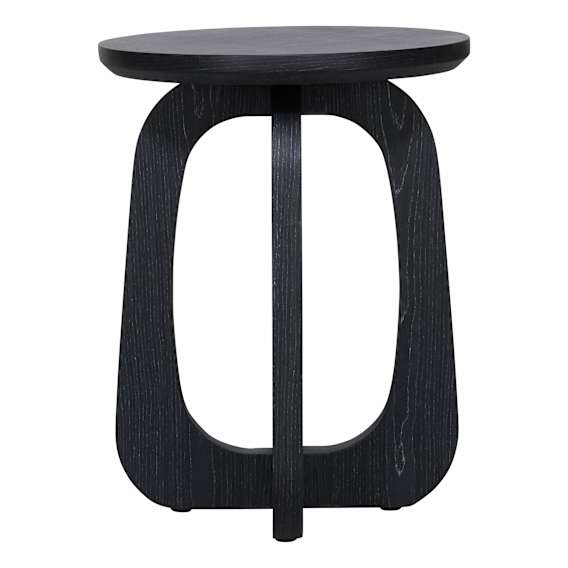 Reed Side Table 40x51cm in Black Oak